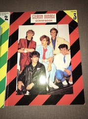 Vintage 80s Duran Duran Scrapbooks Volumes 2 & 3 Softcover Rare UK Editions