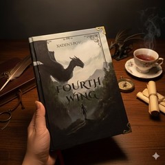 Fourth Wing Hardcover Book – Rebecca Yarros – Xaden’s POV Special Edition