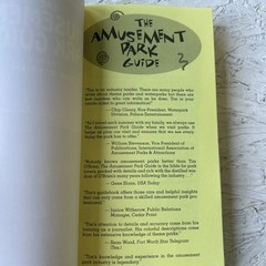 The Amusement Park Guide: Coast to Coast Thrills by Tim O’Brien 2005 PB VG 5 ED