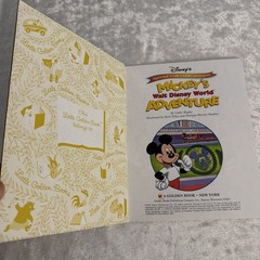 Vintage 1997 A Little Golden Book Mickey’s Walt Disney World Adventure Excellent