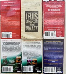 Lot of 6 IRIS JOHANSEN Books Variety, See Titles Below All Good Cond.