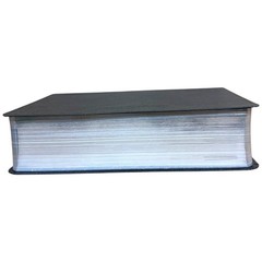 NIV Study Bible by Zondervan 2011 Black Leather with Silver Gilded Edges
