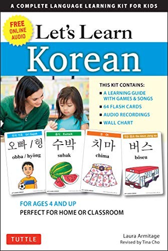 Let’s Learn Korean Kit: 64 Basic Korean Words and Their Uses (Flash Cards, Free