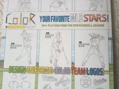 MLB All Stars 2017: Baseball Coloring Book for Adults and Kids: Trout + Kershaw
