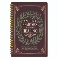 ANCIENT REMEDIES THE NATURAL HEALING HANDBOOK SPIRAL-BOUND GUIDE Notebook