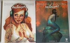 Digital Painting Techniques Volume 3 (2011) & Volume 7 (2015) 3Dtotal Publisher