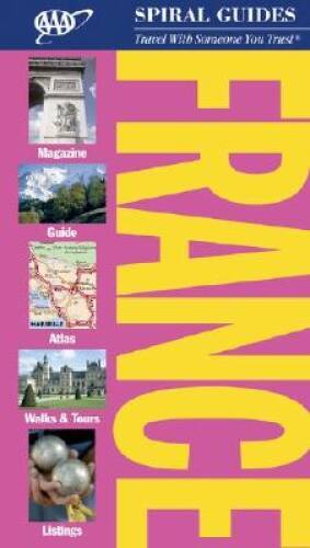 France Spiral Guide (AAA Spiral Guides: France) – Spiral-bound – VERY GOOD