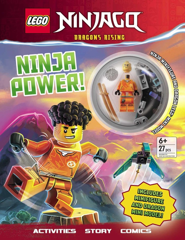 LEGO NINJAGO: Ninja Power! (Activity Book with Minifigure) – paperback AMEET…