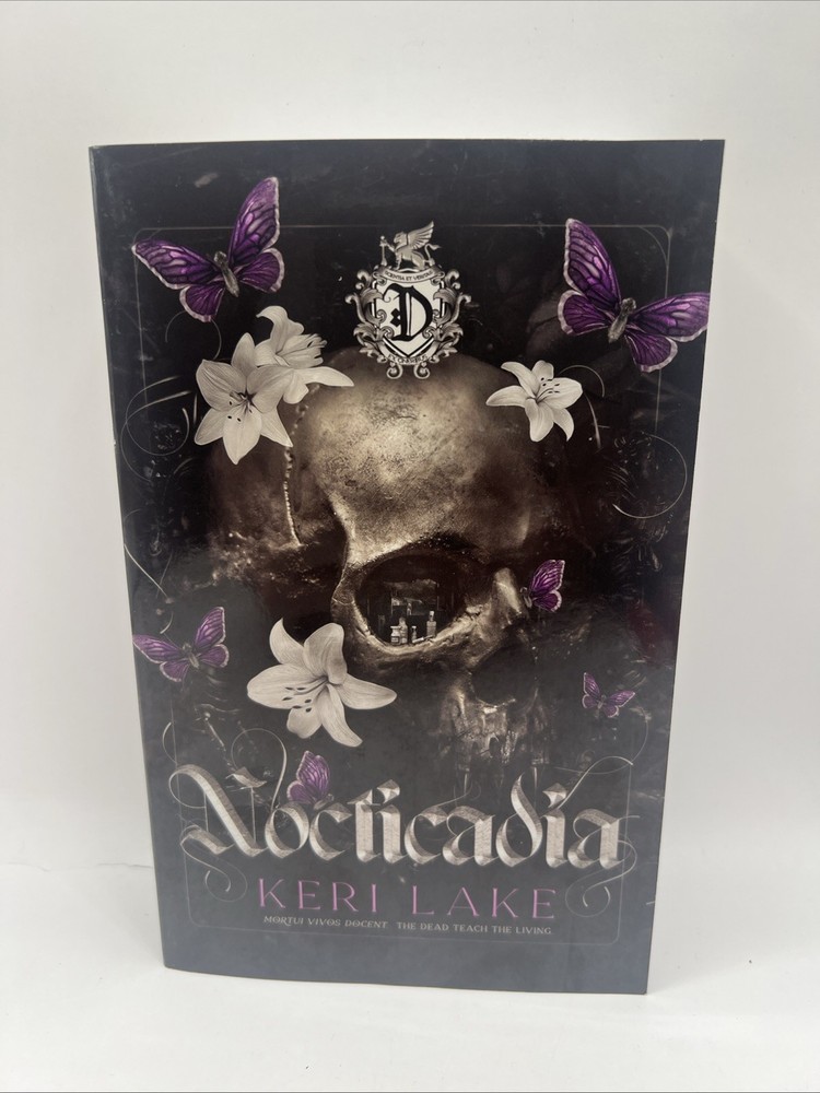 Nocticadia by Keri Lake, Gothic Dark Romance Booktok, OOP Paperback