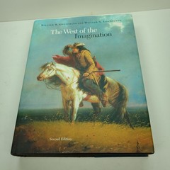 The West of the Imagination (Hardcover book) W DJ. Ex Library Second Ed