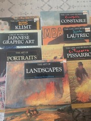7 Books: Japanese Graphic Art, Landscapes, Portraits, Klimt, Pissarro, Lautrec