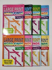 Large Print Word-Finds Puzzle Books Kappa Games,Search,Hunt~ Pick up to 30 Vols