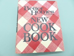VTG 1971 Better Homes & Gardens New Cook Book 5 Ring Hard Cover Binder 400 pages