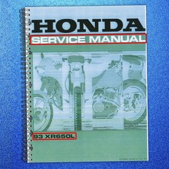 HONDA XR650L Motorcycle Service Manual – TOUGH WIRE BIND – PROTECTIVE COVERS