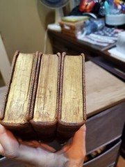 1929 MDCCCXXIX Vol II III IV Byron’s Works OF LORD BYRON Leather Bound Gilt edg