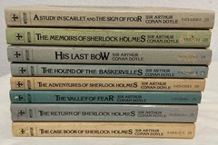 Vintage Sherlock Holmes 8 Volume Set / Lot Berkley Medallion 1964