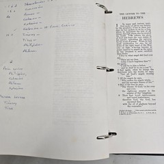 The New Covenant New Testament RSV Wide Margin 3 Ring Binder 1962 Looseleaf