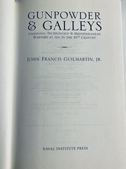 GUNPOWDER & GALLEYS – Mediterranian Warefare John Francis Guilmartin 2003 HC DJ