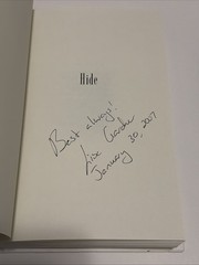 Hide by Lisa Gardner SIGNED AUTOGRAPHED Edition HC Hardcover Book