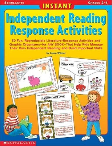 Independent Reading Response Activities: Grades 2-4 – Paperback – GOOD