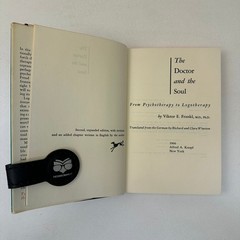 The Doctor and the Soul Frankl 1966 Second Expanded Edition Psychotherapy Knopf