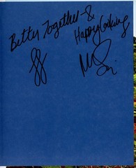Oprah Winfrey Inscribed Cookbook FOOD HEALTH and HAPPINESS