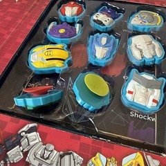 Transformers Stuck On Stories with Suction Cup Toys Board Game and Storybook