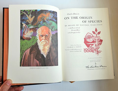 Charles Darwin On The Origin of Species Easton Press Collectors Leather Bound