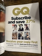 British GQ Magazine July 2011 Rosie Huntington-Whiteley Cover