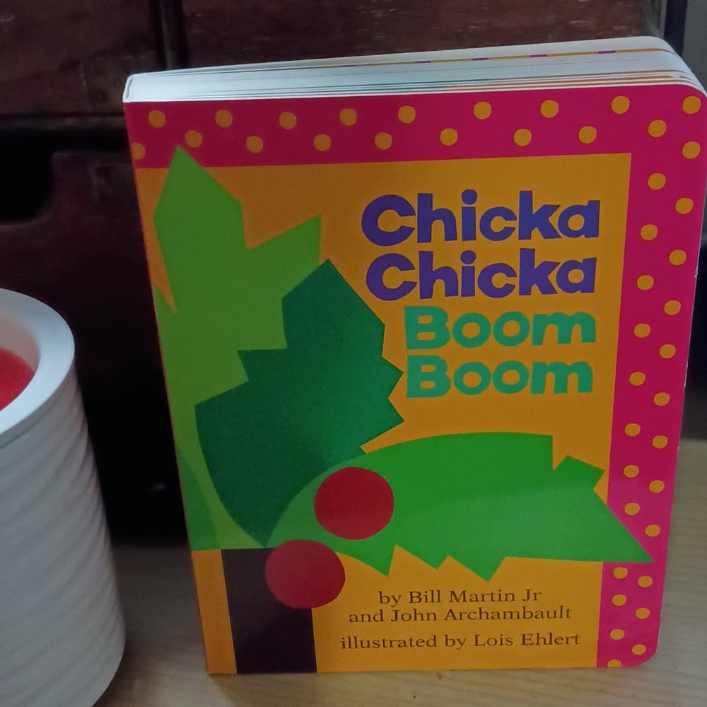 Chicka Chicka Boom Boom Board Book Illustrated Lois Ehlert 2012 Little Simon