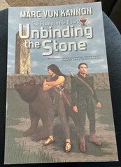 SIGNED COPY Unbinding the Stone by Marc Vun Kannon Trade Paperback Great Find