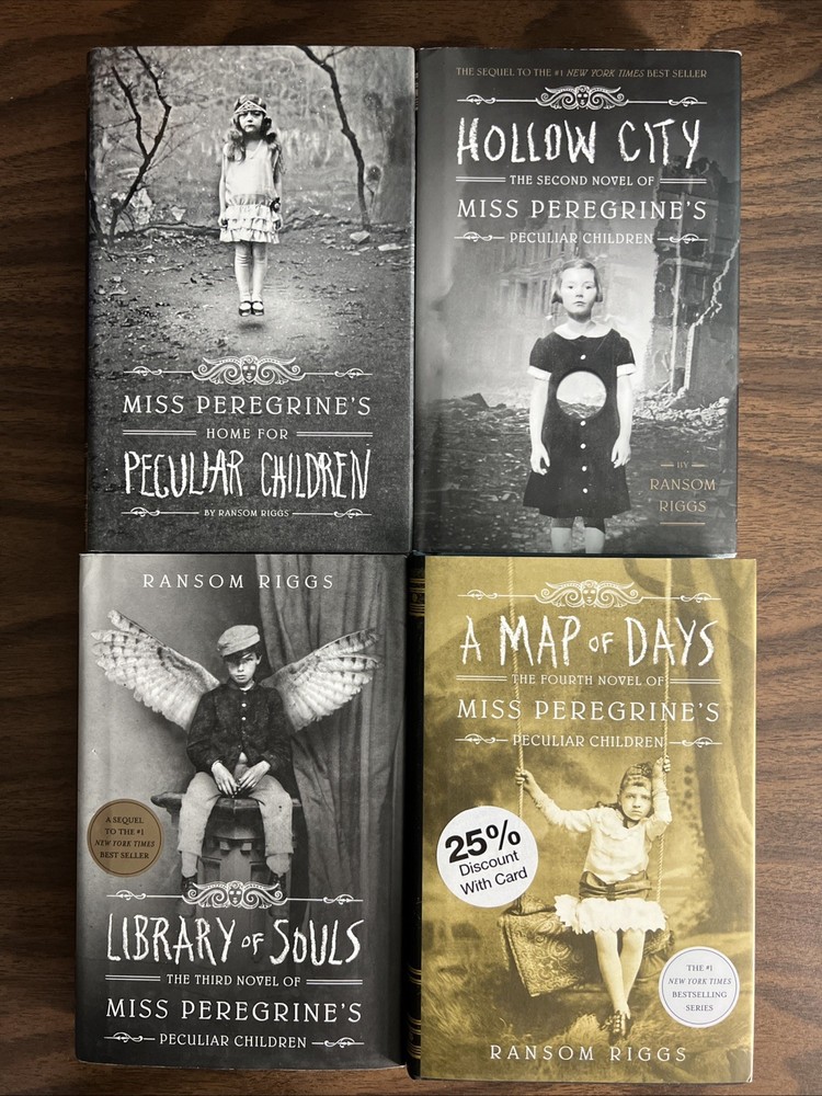 Miss Peregrine’s Home For Peculiar Children # 1-4 Ransom Riggs Hardcover