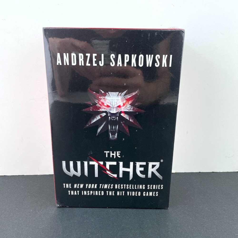 The Witcher Book Box Set: Blood Of Elves Time Of Contempt Baptism Of Fire Sealed