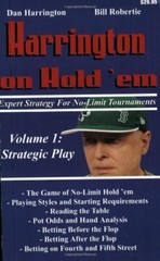 Complete Set Series – Lot of 3 Dan Harrington on Hold 'Em books Poker Robertie