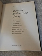 TIME-LIFE FOODS OF THE WORLD: PACIFIC SOUTHEAST ASIAN COOKING HARDCOVER COOKBOOK