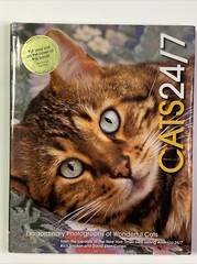 Cats 24/7 Extraordinary Photographs Of Wonderful Cats 2005 Hardcover 190 Pages