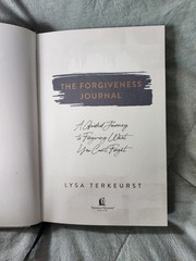 Lysa TerKeurst Forgiving What You Can’t Forget & Forgiveness Journal 2020 HC NEW