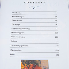 Papercrafts and Origami, Crafting, Softcover, 512 Pages, Hermes House 2002