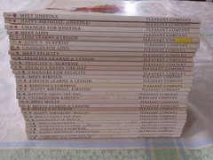 American Girl Books Lot of 30 Paperback Pleasant Company White Cover Addy Molly