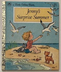 VTG Jenny’s Surprise Summer Little Golden Book 1981 Eugenie 2 Kittens Unmarked