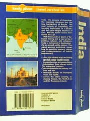 Lonely Planet India Finlay, Hugh, Geoff Crowther and Bryn Thomas: