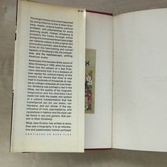 Allen Ginsberg in America by Jane Kramer Hardcover DJ 1969 1st Printing