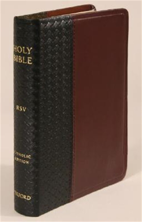 Catholic Bible-RSV-Compact (Leather / Fine Binding)