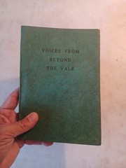 Voices From Beyond The Vale 1928 Antique Spiritualist Afterlife Occult Book Rare