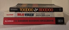 The Voodoo Hoodoo Spellbook, Voodoo & Hoodoo, Mojo Workin’ 3 Voodoo Books Lot