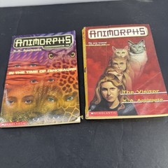 Animorphs Book Lot 7 K.A. Applegate #1 2 13 14 16 Megamorphs Scholastic