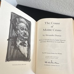 Easton Press The Count of Monte Cristo by Alexandre Dumas Leather Illus Collect