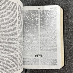 Amazing Facts Prophecy Study Bible NKJV Leathersoft Black Thomas Nelson 2008