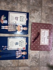Original Pleasant Company American Girl Molly Craft Book Cook Book +used pattern
