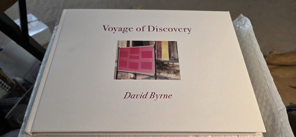 David Byrne Voyage Of Discovery Who Is The Sky VIP Merchandise Book Only *Signed